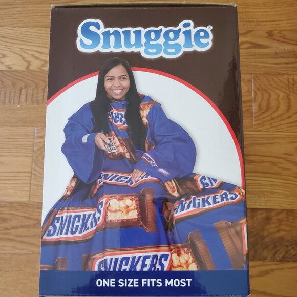 Snickers Snuggie NEW in Box The Original Wearable Blanket | One Size - Picture 4 of 5
